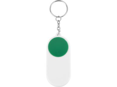 Брелок-футляр для  таблеток Pill, белый/зеленый, изображение 3
