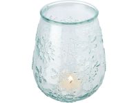 Подставка для чайной свечи Faro из переработанного стекла, прозрачный — 11322701_2, изображение 4