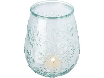 Подставка для чайной свечи Faro из переработанного стекла, прозрачный — 11322701_2, изображение 4
