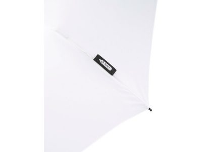 Birgit, складной ветроустойчивой зонт диаметром 21 дюйм из переработанного ПЭТ, белый — 10914501_2, изображение 6