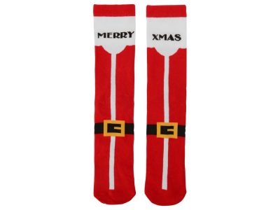 Набор носков с рождественской символикой в мешке женские, 2 пары, красный, изображение 13