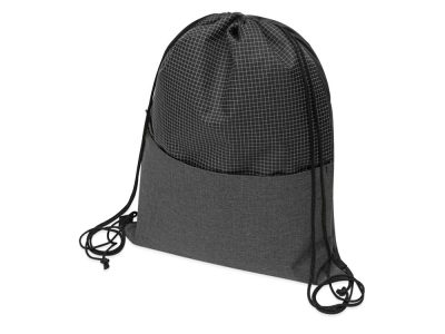 Рюкзак-мешок Reflex со светоотражающим эффектом, серый — 887177_2, изображение 1