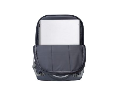 RIVACASE 7567 dark grey рюкзак для ноутубука 17.3, изображение 11