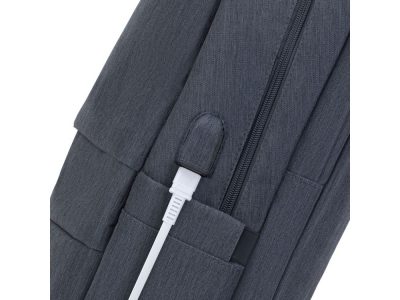 RIVACASE 7567 dark grey рюкзак для ноутубука 17.3, изображение 16