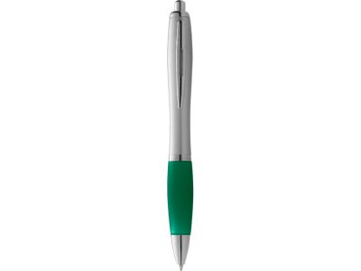 Ручка шариковая Nash, зеленый/серебристый, черные чернила — 10635501_2, изображение 2