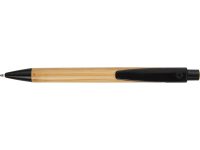 Ручка шариковая Borneo из бамбука, черный, черные чернила — 10632200_2, изображение 5