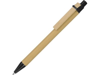 Ручка шариковая Salvador, натуральный/черный, черные чернила — 10612300_2, изображение 1