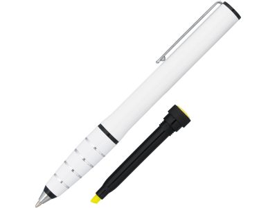 Ручка шариковая с маркером Jura, белый — 10640502_2, изображение 1