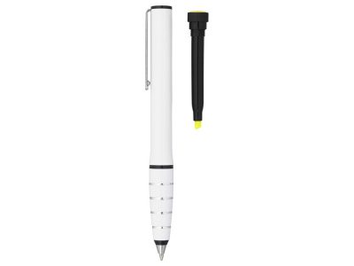 Ручка шариковая с маркером Jura, белый — 10640502_2, изображение 2