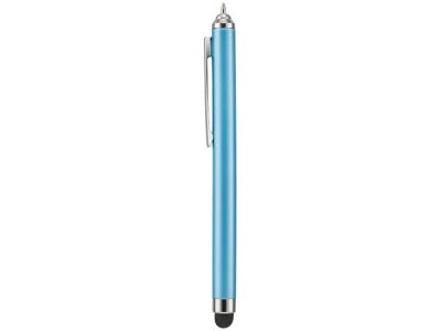 Ручка шариковая Nilsia со стилусом, голубой, черные черный чернила — 10645101_2, изображение 2
