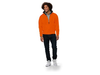 Куртка флисовая Nashville мужская, оранжевый/черный, изображение 7