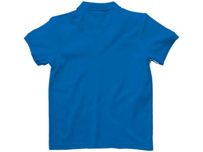 Рубашка поло Backhand мужская, небесно-синий/белый, изображение 4