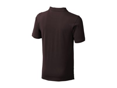 Рубашка поло Calgary мужская, шоколадный коричневый, изображение 8