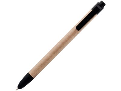 Ручка-стилус шариковая Planet, бежевый/черный — 10653000_2, изображение 1