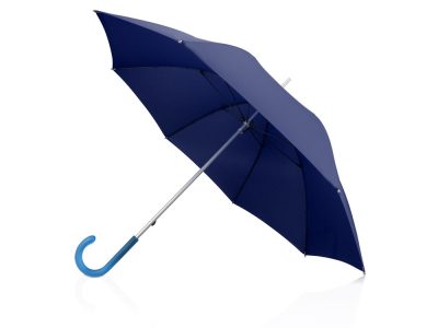 Зонт-трость механический с полупрозрачной ручкой, синий — 907522_2, изображение 1