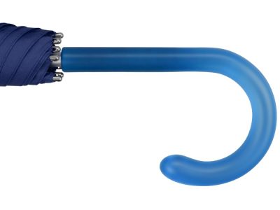 Зонт-трость механический с полупрозрачной ручкой, синий — 907522_2, изображение 4