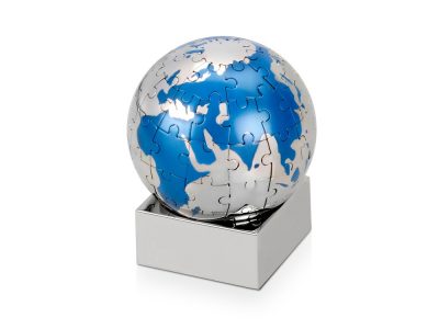 Головоломка Земной шар, серебристый/голубой — 547600_2, изображение 1