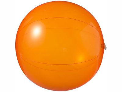 Мяч пляжный Ibiza, оранжевый прозрачный — 10037003_2, изображение 2