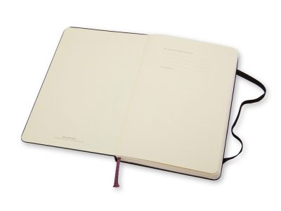 Записная книжка Moleskine Classic (нелинованный) в твердой обложке, Pocket (9×14см), черный — 60511007_2, изображение 2