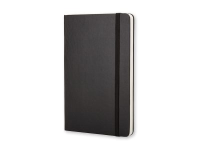 Записная книжка Moleskine Classic (нелинованный) в твердой обложке, Large (13х21см), черный — 50511007_2, изображение 5