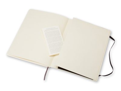 Записная книжка Moleskine Classic Soft (в линейку), ХLarge (19х25 см), черный — 40521107_2, изображение 4