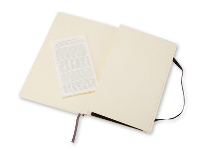 Записная книжка Moleskine Classic Soft (нелинованный), Pocket (9х14 см), черный, изображение 4