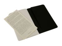 Записная книжка Moleskine Cahier (в линейку, 3 шт.), Pocket (9х14см), черный — 60712107_2, изображение 3