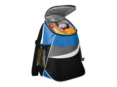 Сумка-холодильник через плечо на 12 банок, синий/черный, изображение 2