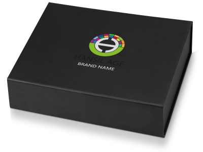 Подарочная коробка Giftbox средняя, черный — 625027_2, изображение 4