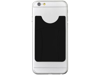 Картхолдер для телефона с отверстием для пальца, черный — 13427000_2, изображение 4