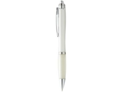 Ручка пластиковая шариковая Nash, белый, синие чернила — 10707800_2, изображение 2
