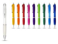 Ручка пластиковая шариковая Nash, белый, синие чернила — 10707800_2, изображение 3