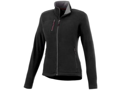 Женская микрофлисовая куртка Pitch, черный, изображение 1
