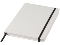 Блокнот Spectrum A5 с белой бумагой и цветной закладкой, белый/черный — 10713500_2, изображение 1
