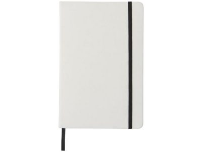 Блокнот Spectrum A5 с белой бумагой и цветной закладкой, белый/черный — 10713500_2, изображение 2