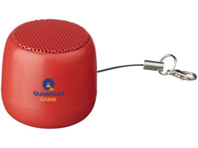 Динамик Clip Mini Bluetooth®, красный, изображение 7