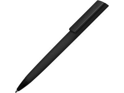 Ручка пластиковая soft-touch шариковая Taper, черный — 16540.07_2, изображение 1