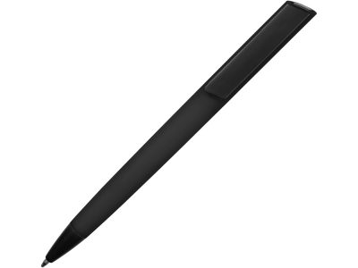 Ручка пластиковая soft-touch шариковая Taper, черный — 16540.07_2, изображение 2