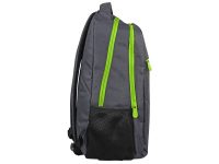 Рюкзак Metropolitan, серый с зеленой молнией — 937208_2, изображение 6