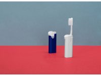 Складная зубная щетка Clean Box, синий/белый, изображение 4
