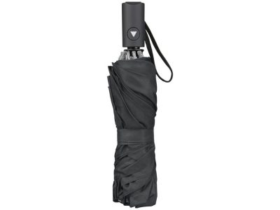 Зонт складной полуавтомат, черный — 10913200_2, изображение 5