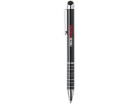 Алюминиевая глазурованная шариковая ручка, черный — 10714200_2, изображение 5
