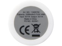 Зарядное устройство с резиновым покрытием 2200 мА/ч, белый — 13495700_2, изображение 5