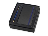 Подарочный набор Reporter с ручкой и блокнотом А6, синий — 700314.02_2, изображение 1