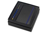 Подарочный набор Reporter с ручкой и блокнотом А6, синий — 700314.02_2, изображение 2