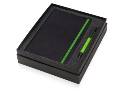 Подарочный набор Jacque с ручкой-подставкой и блокнотом А5, зеленое яблоко — 700324.03_2, изображение 2