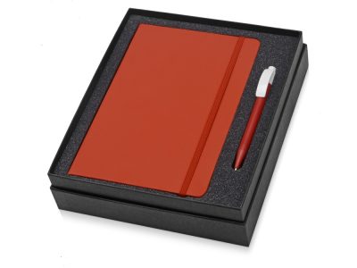 Подарочный набор Uma Vision с ручкой и блокнотом А5, красный — 700325.01_2, изображение 1