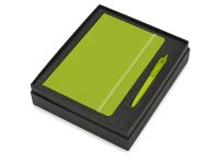 Подарочный набор Vision Pro soft-touch с ручкой и блокнотом А5, зеленый — 700341.03_2, изображение 2