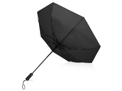 Зонт складной Ontario, автоматический, 3 сложения, с чехлом, черный — 979047_2, изображение 7
