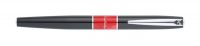 Ручка перьевая Pierre Cardin LIBRA с колпачком, черный/красный/серебро — 417555_2, изображение 3